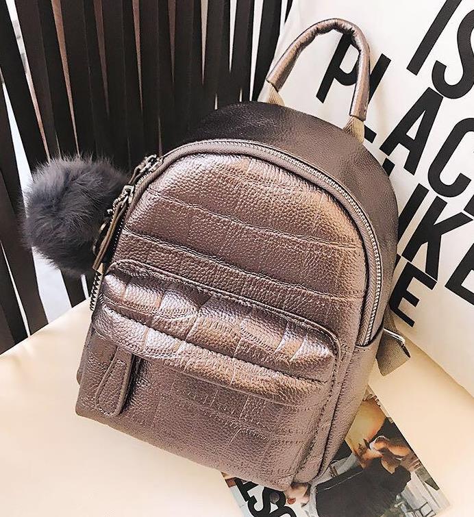 Rucsac dama bronz auriu Folly